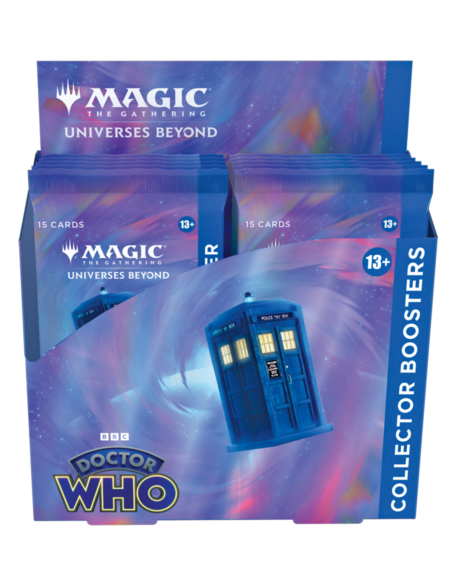 Wizards of the Coast Magic the Gathering CCG: Doctor Who Collector Booster Display (12)
