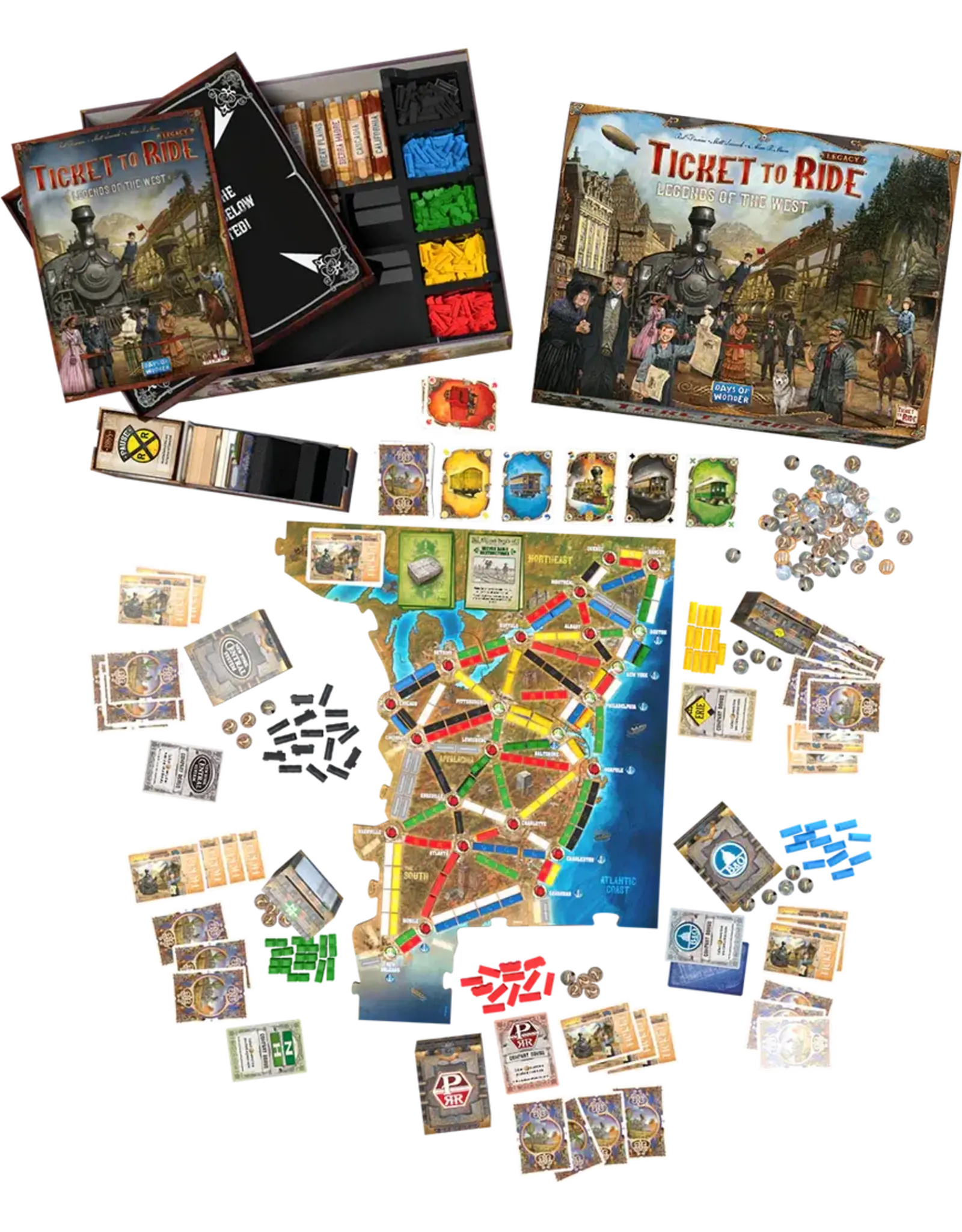 Days of Wonder Ticket to Ride: Legacy - Legends of the West