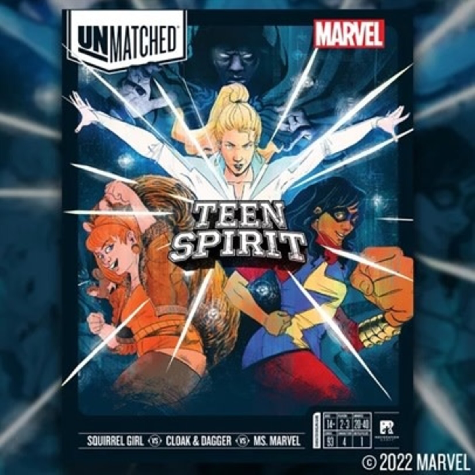Restoration Games Unmatched: Marvel - Teen Spirit