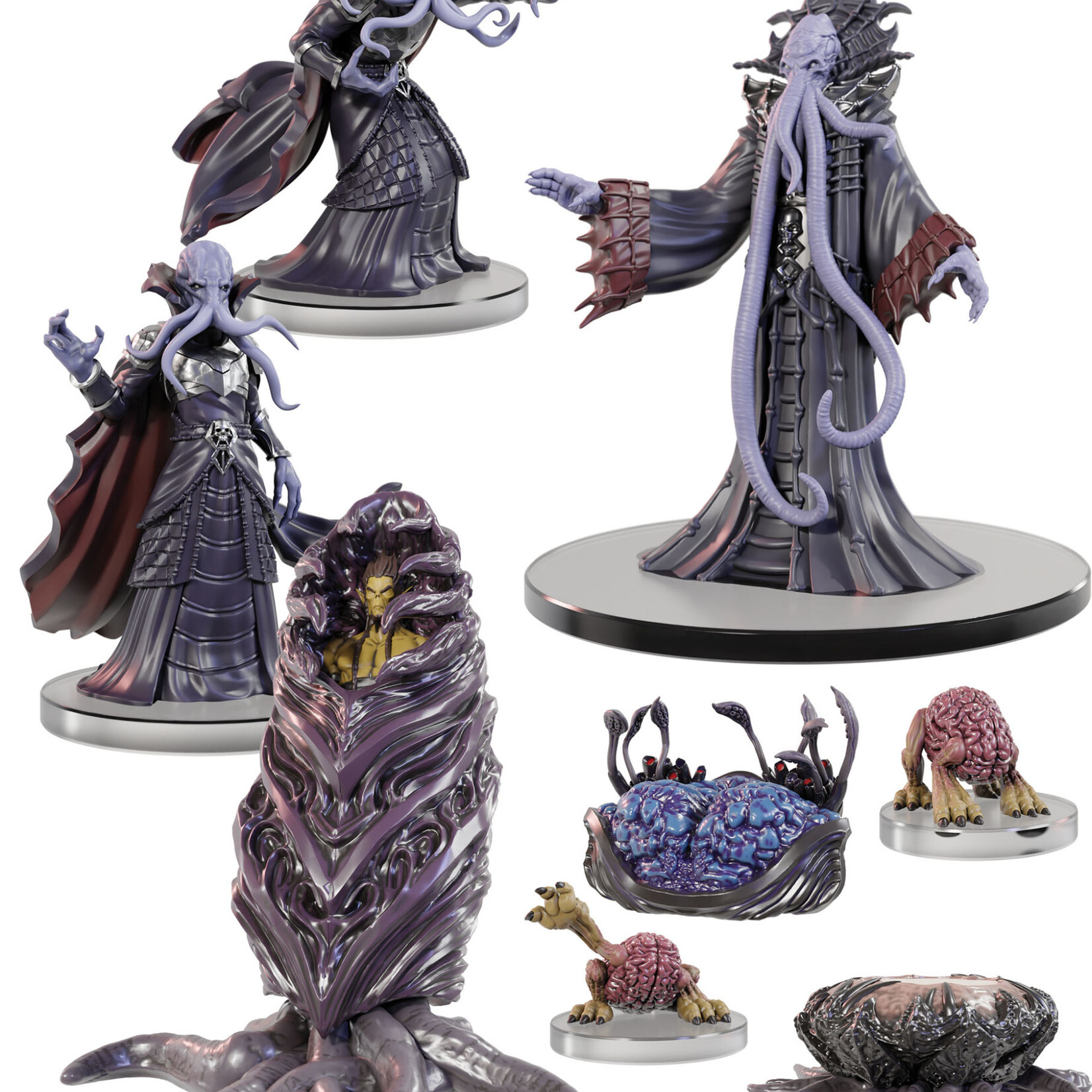 WizKids Dungeons & Dragons: Icons of the Realms Adventure in a Box - Mind Flayer Voyage