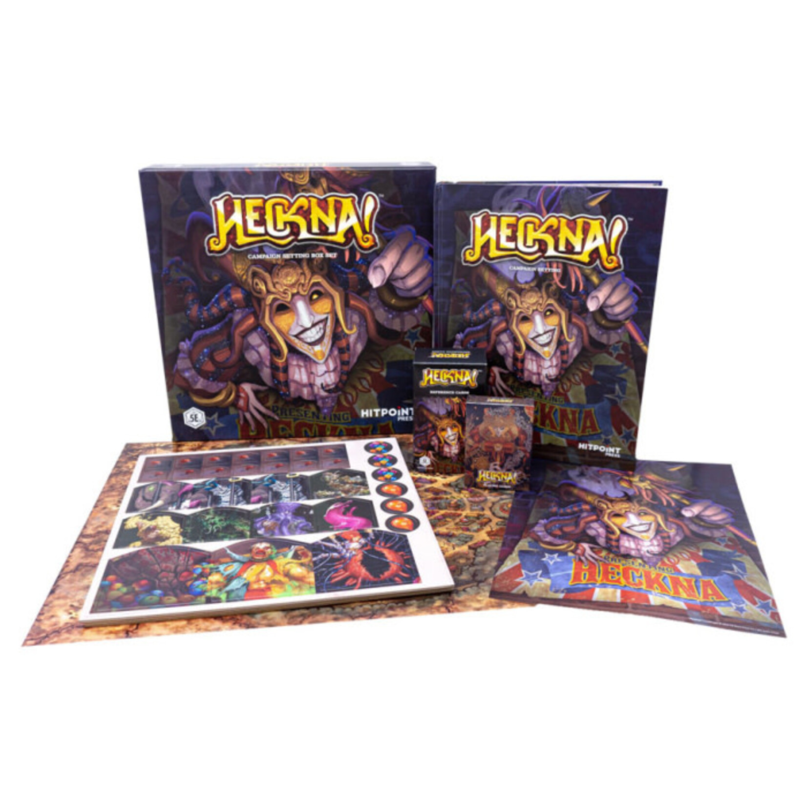 hit point press D&D 5E: Heckna!: Box Set