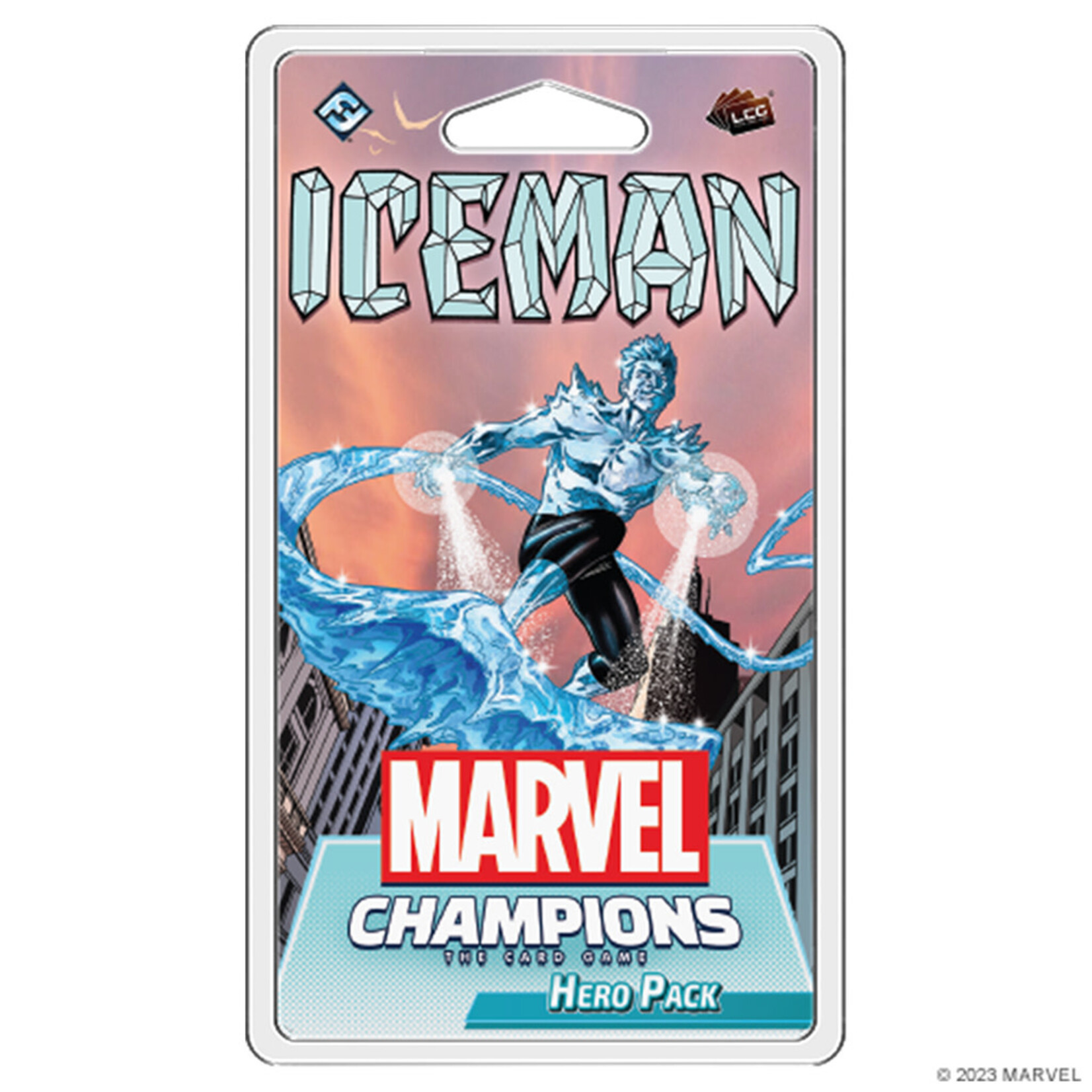 Fantasy Flight Games Marvel Champion LCG: Iceman Hero Pack