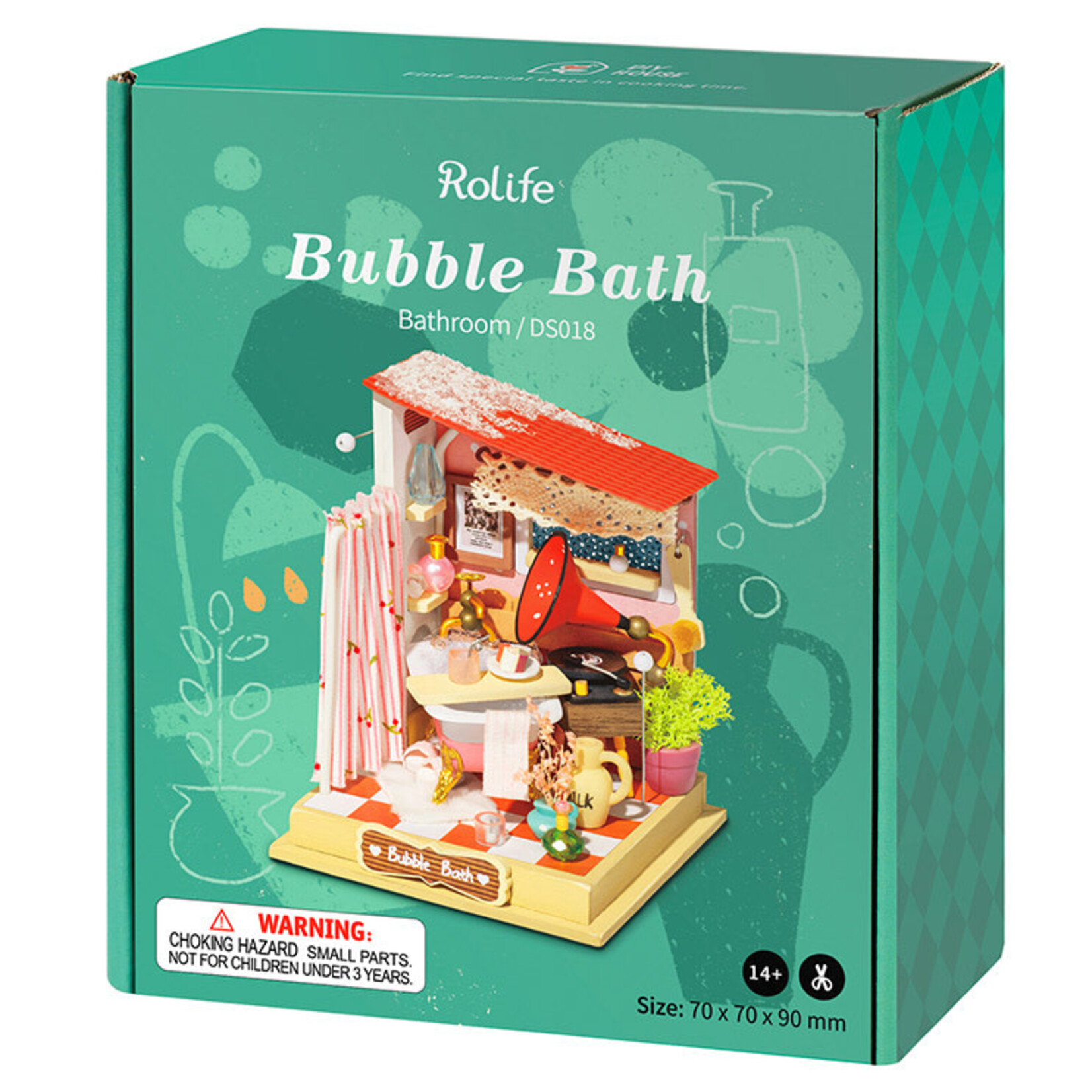 Robotime Bubble Bath - Bathroom
