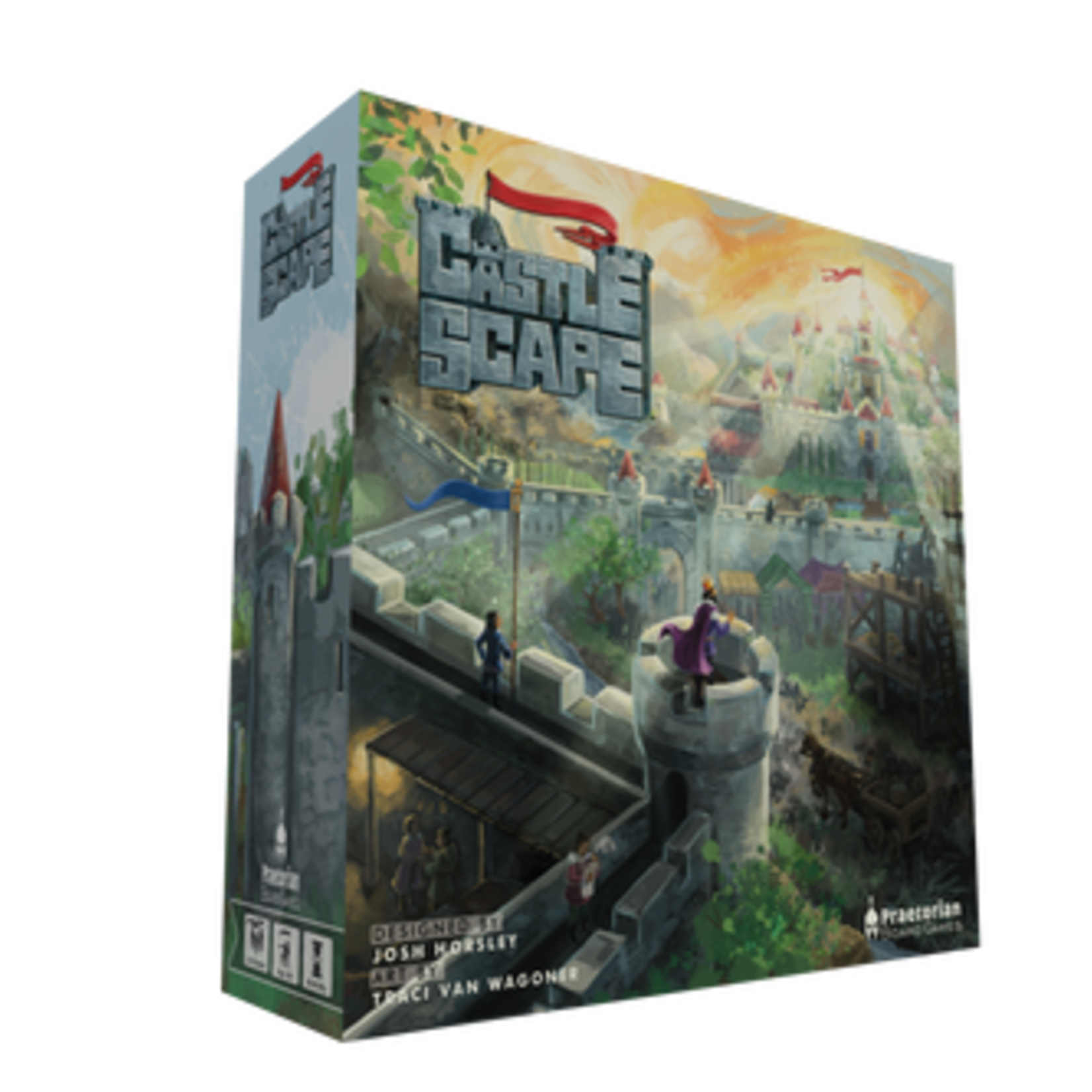 Praetorian Board Games CastleScape Board Game - Kickstarter Edition