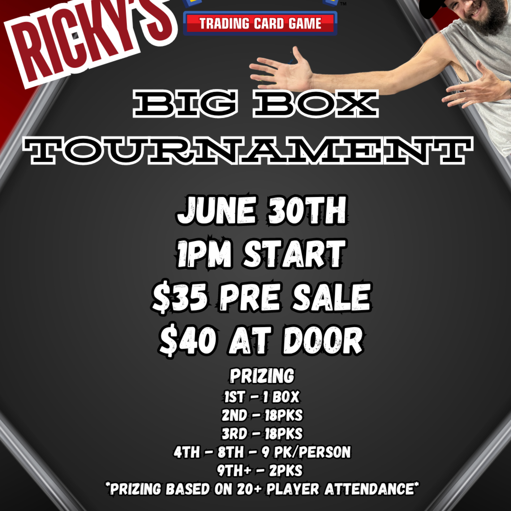 Professor Ricky's Big Box Tournament