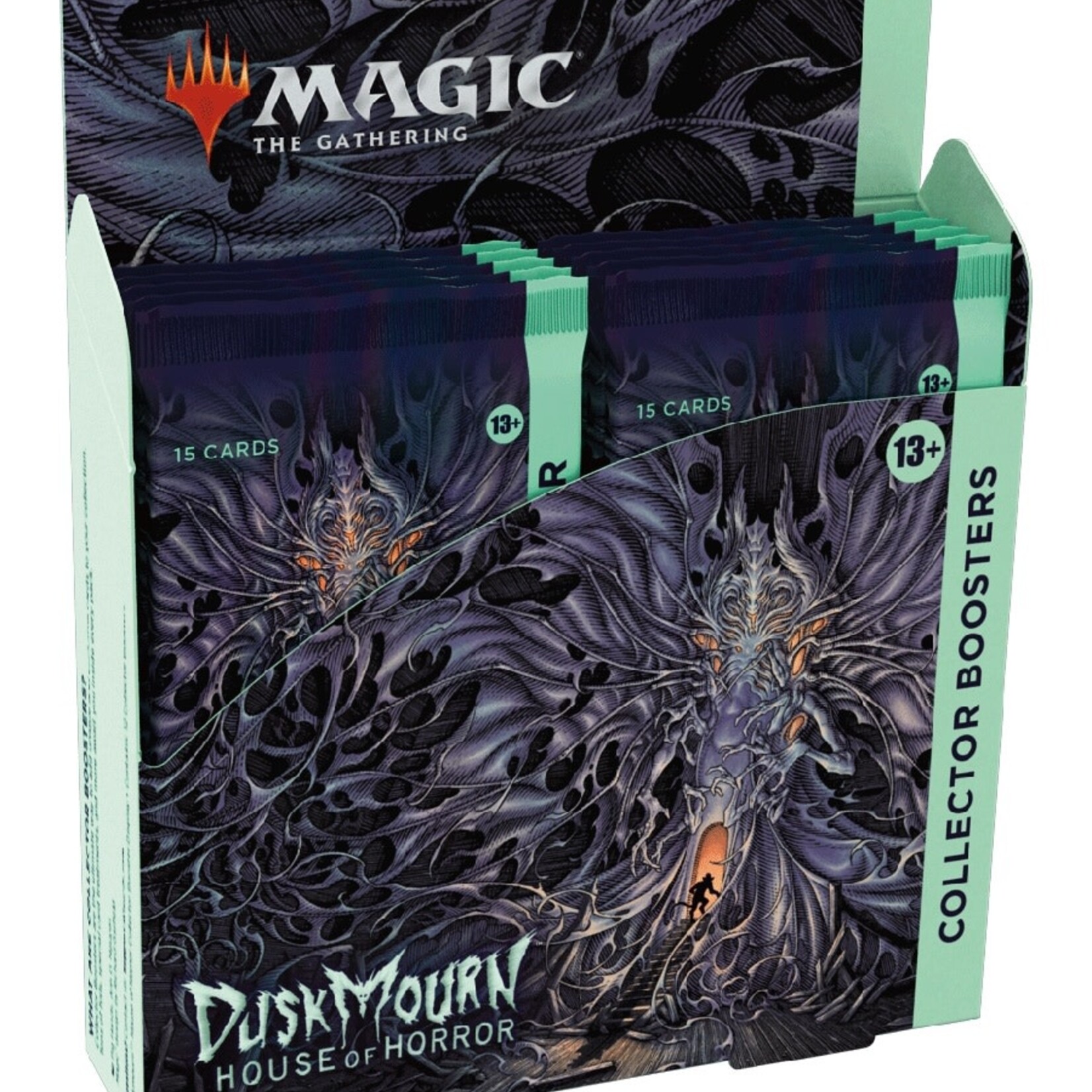 Wizards of the Coast Magic the Gathering CCG: Duskmourn - House of Horror Collector Booster Display (12)