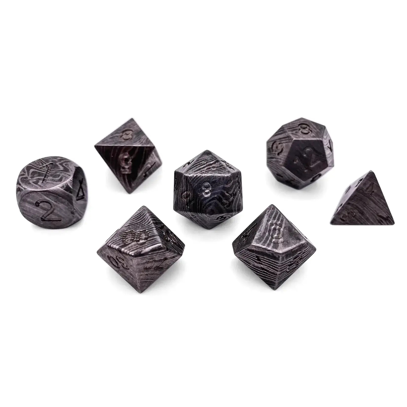 Norse Foundry Norse Foundry: Damascus Steel Dice