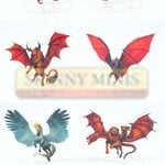 Skinny Minis Flying Monsters