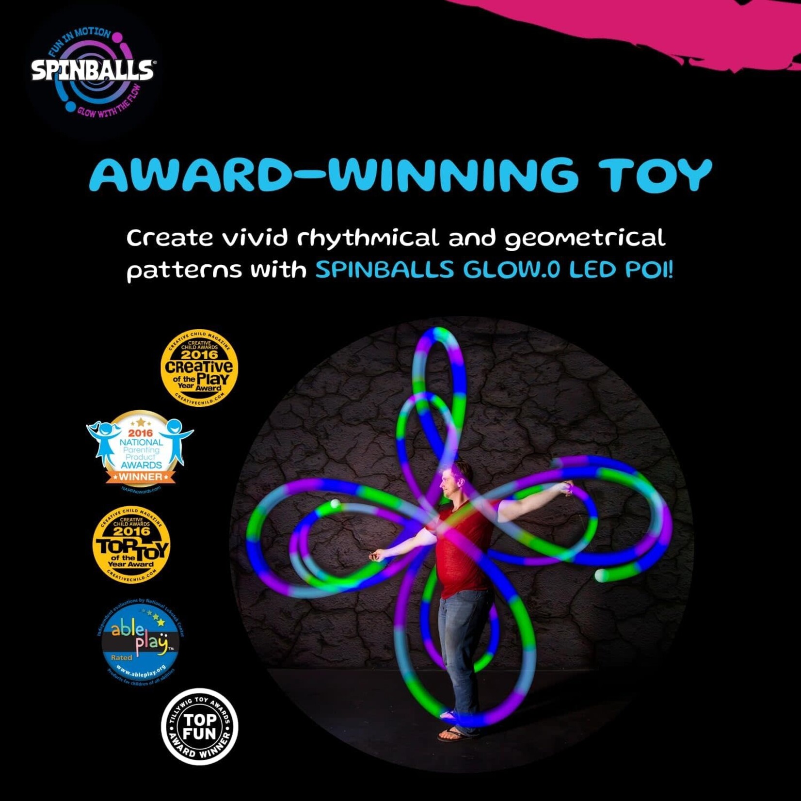 Fun in MotionToys Spin Balls