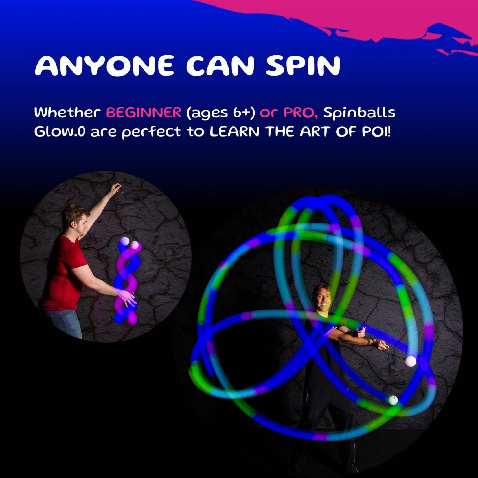 Fun in MotionToys Spin Balls