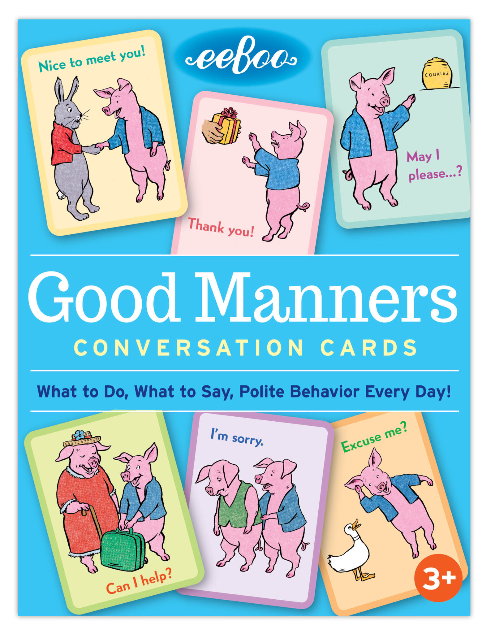 Eeboo Good Manners Conversation Cards