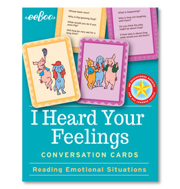 Eeboo I Heard Your Feelings Conversations Cards