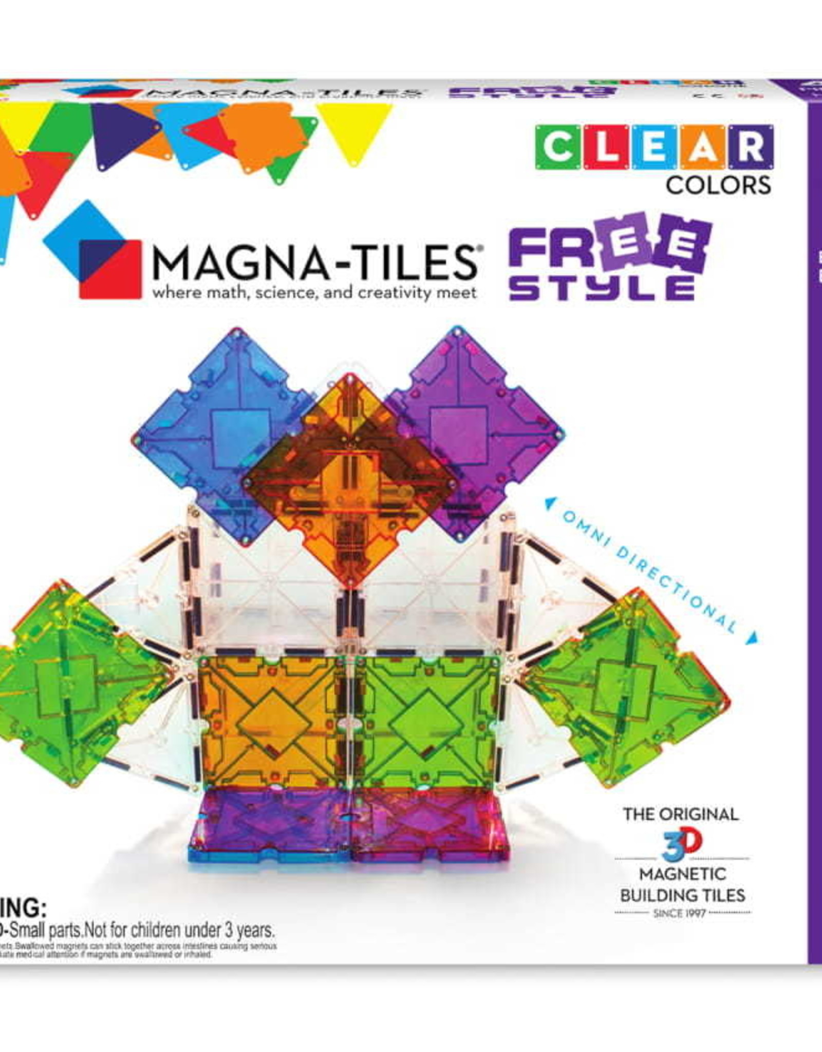 Magna-Tiles Magna-Tiles Free Style 40 Piece Set