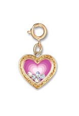 Charm It! Charm It! Gold Heart Shaker Charm