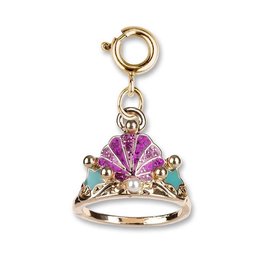 Charm It! Charm It! Gold Mermaid Tiara Charm