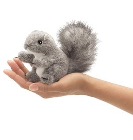 Folkmanis Folkmanis MINI GRAY SQUIRREL Finger Puppet