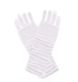 Little Adventures Princess Gloves White
