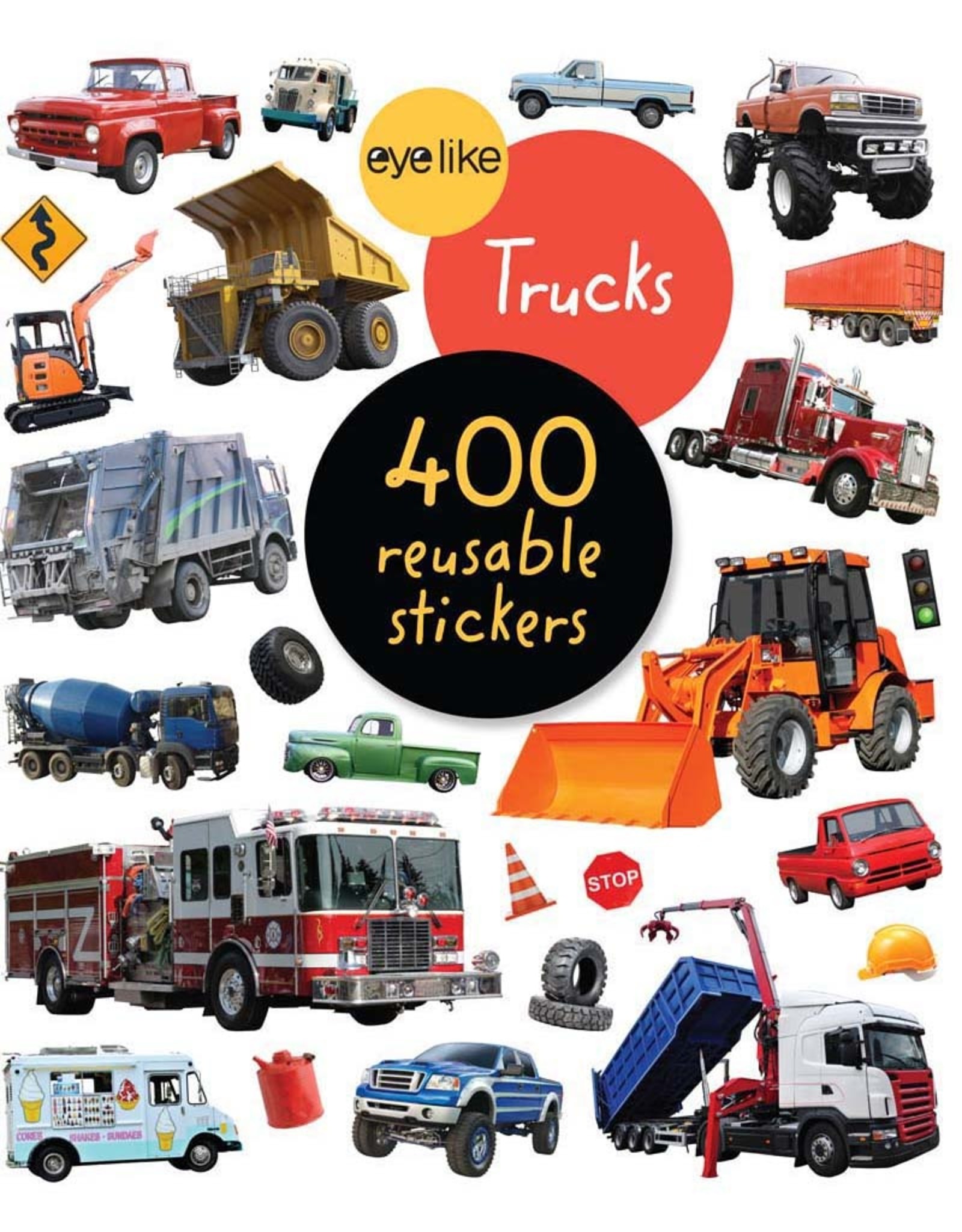 Workman Publishing Co Eyelike Stickers Trucks