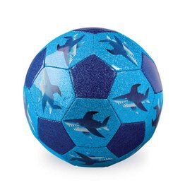 Crocodile Creek Size 3 Soccer Ball Glitter Shark City