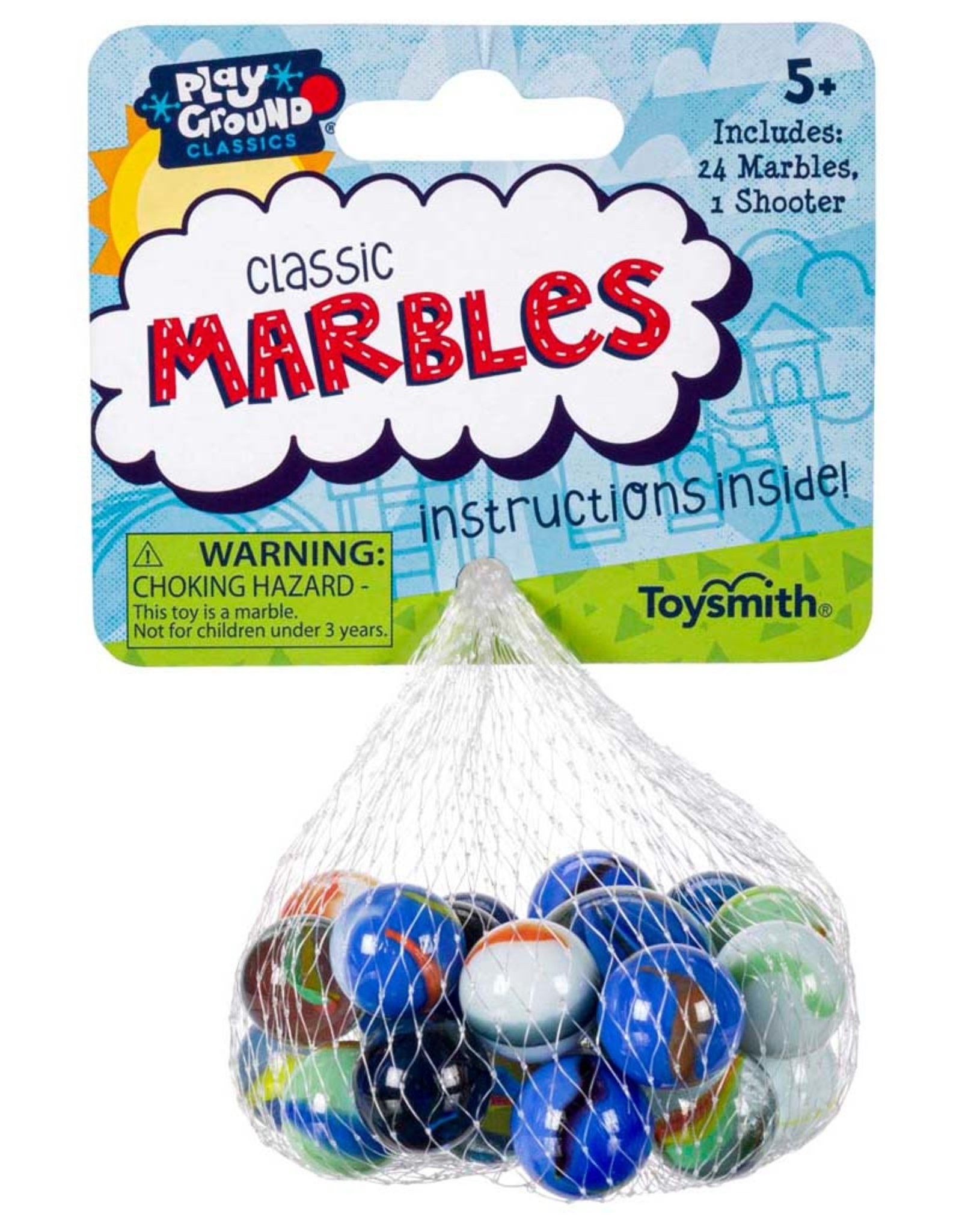 Toysmith CLASSIC MARBLES IN BAG