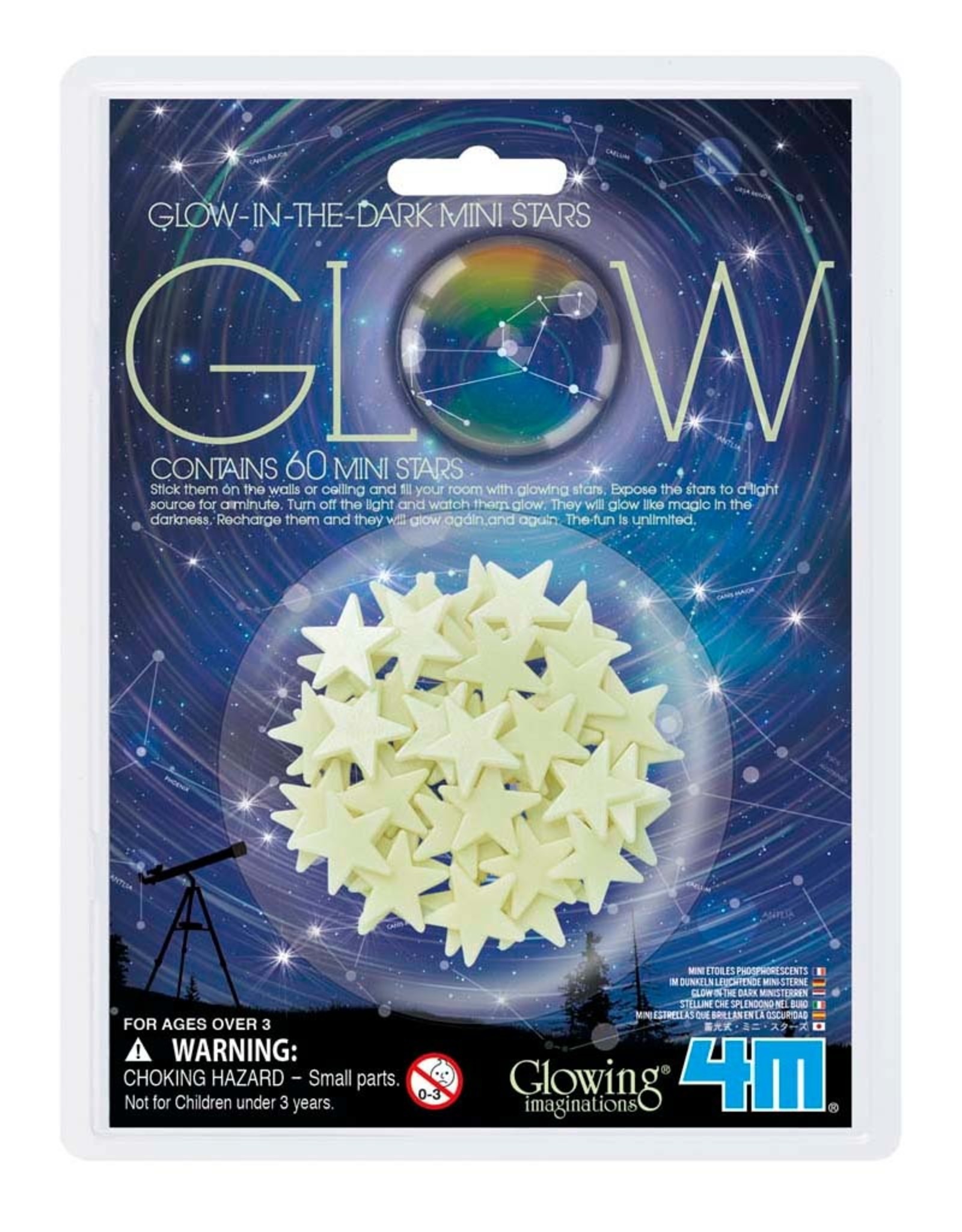 Toysmith GLOW MINI STARS