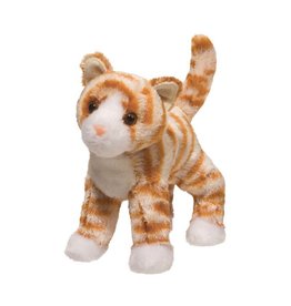 Douglas 8" Hally Orange Striped Cat