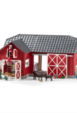 Schleich Schleich Large Red Barn with Animals and Accessories