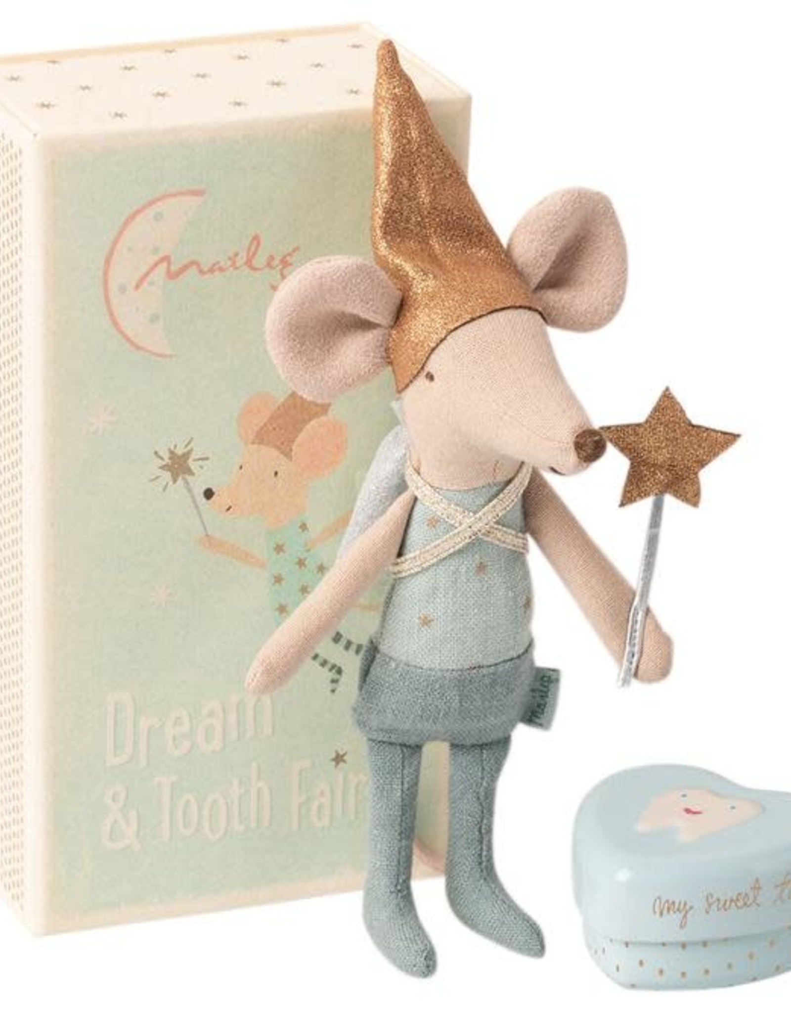 Maileg Maileg Tooth Fairy Mouse in Matchbox, Big Brother