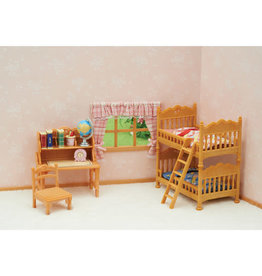 Calico Critters CC Children's Bedroom Set with Bunk Beds