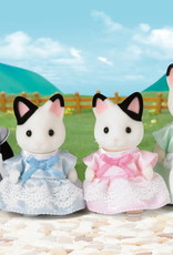 Calico Critters CC Tuxedo Cat Family