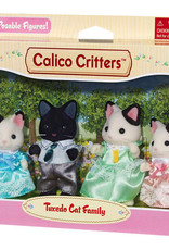 Calico Critters CC Tuxedo Cat Family