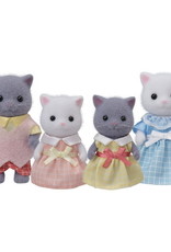 Calico Critters CC Persian Cat Family