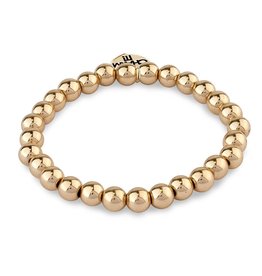 Charm It! CHARM IT! Gold Bead Bracelet