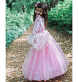 Great Pretenders Pink Rose Pricess Dress Size 7-8