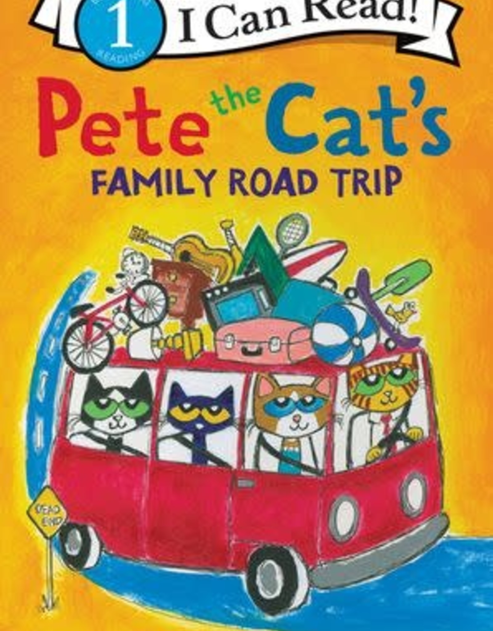 Harper Collins ICR Pete the Cat's Family Road Trip