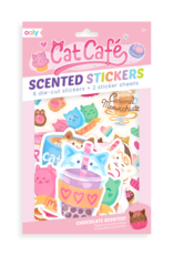 Ooly Ooly Scented Scratch Stickers - Cat Café