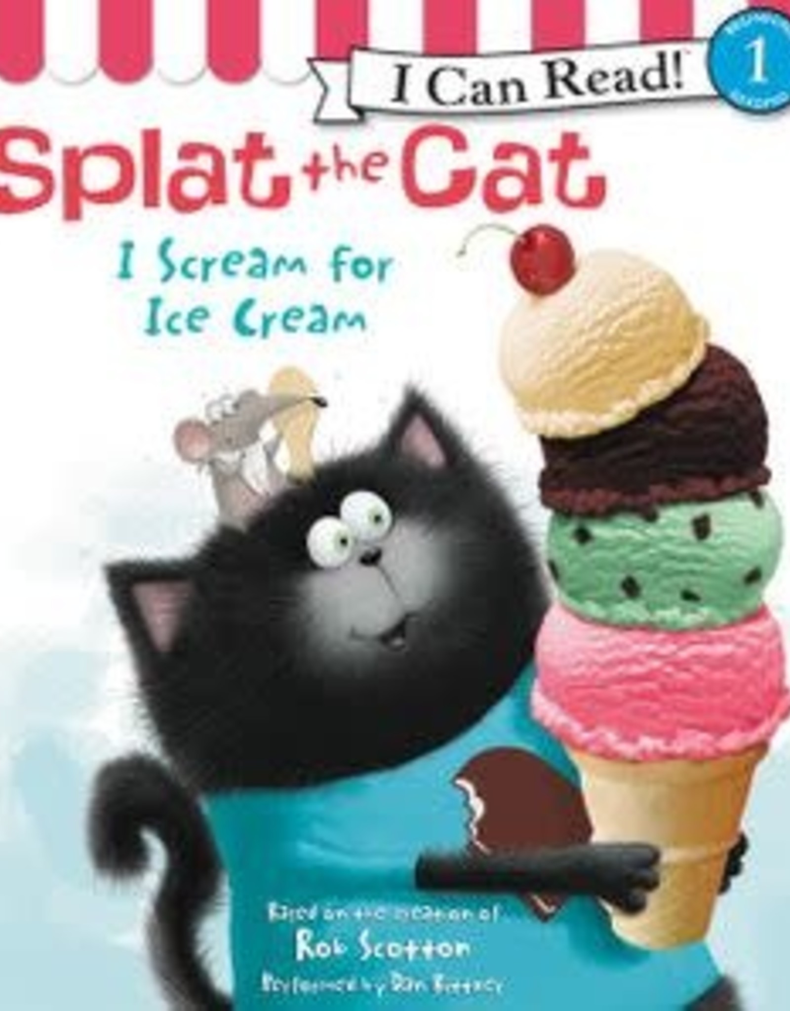 Harper Collins ICR Splat The Cat I Scream for Ice Cream