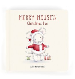 JellyCat Jellycat Merry Mouse's Christmas Eve Book