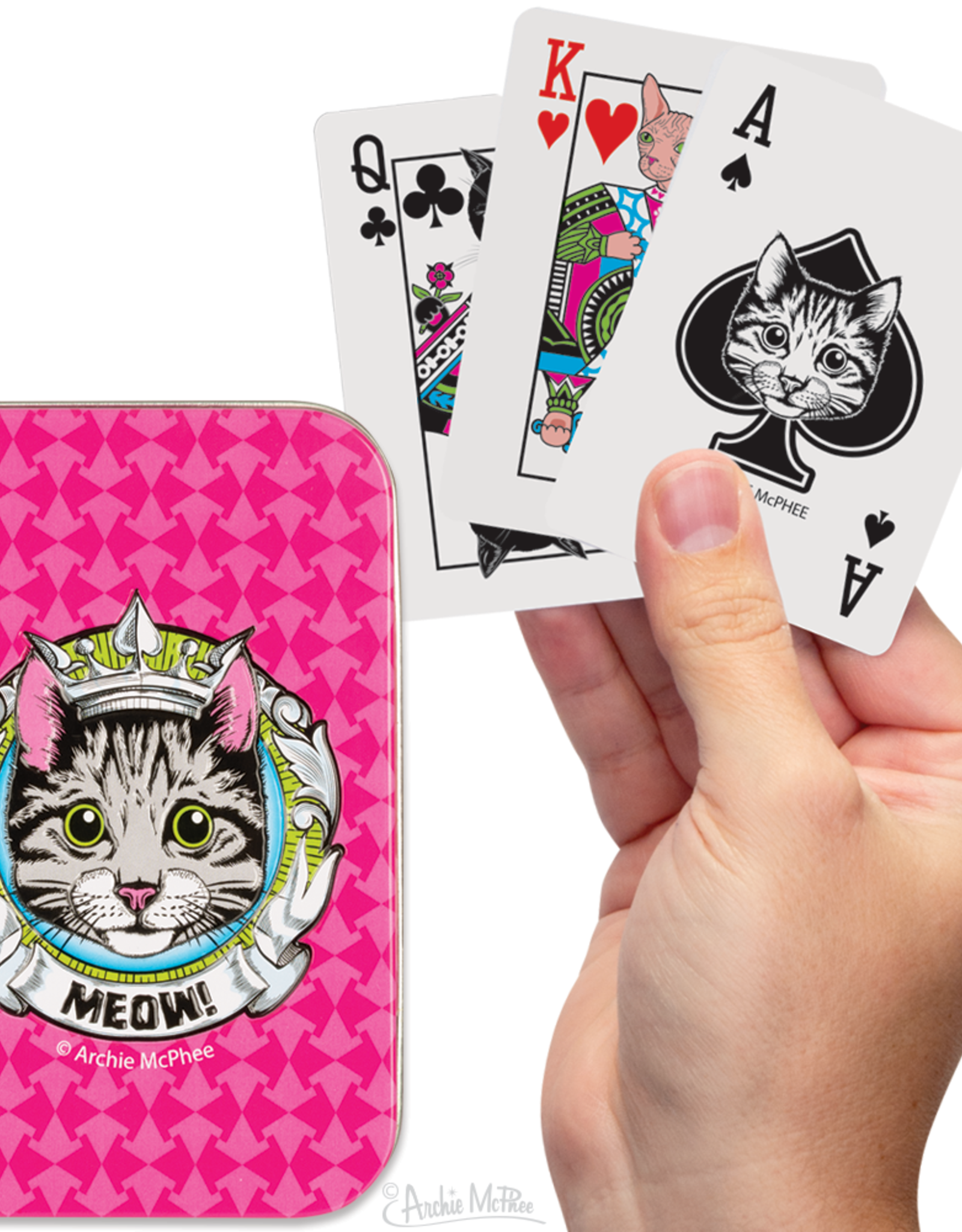 Archie McPhee Kitty Playing Cards