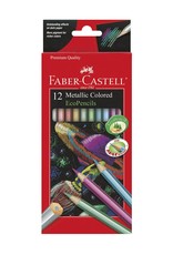 Faber-Castell 12ct Metallic Colored EcoPencils