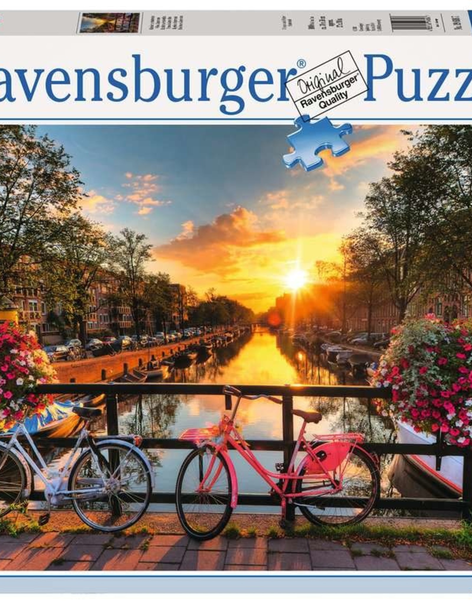 Ravensburger 1000pc Bicycles in Amsterdam