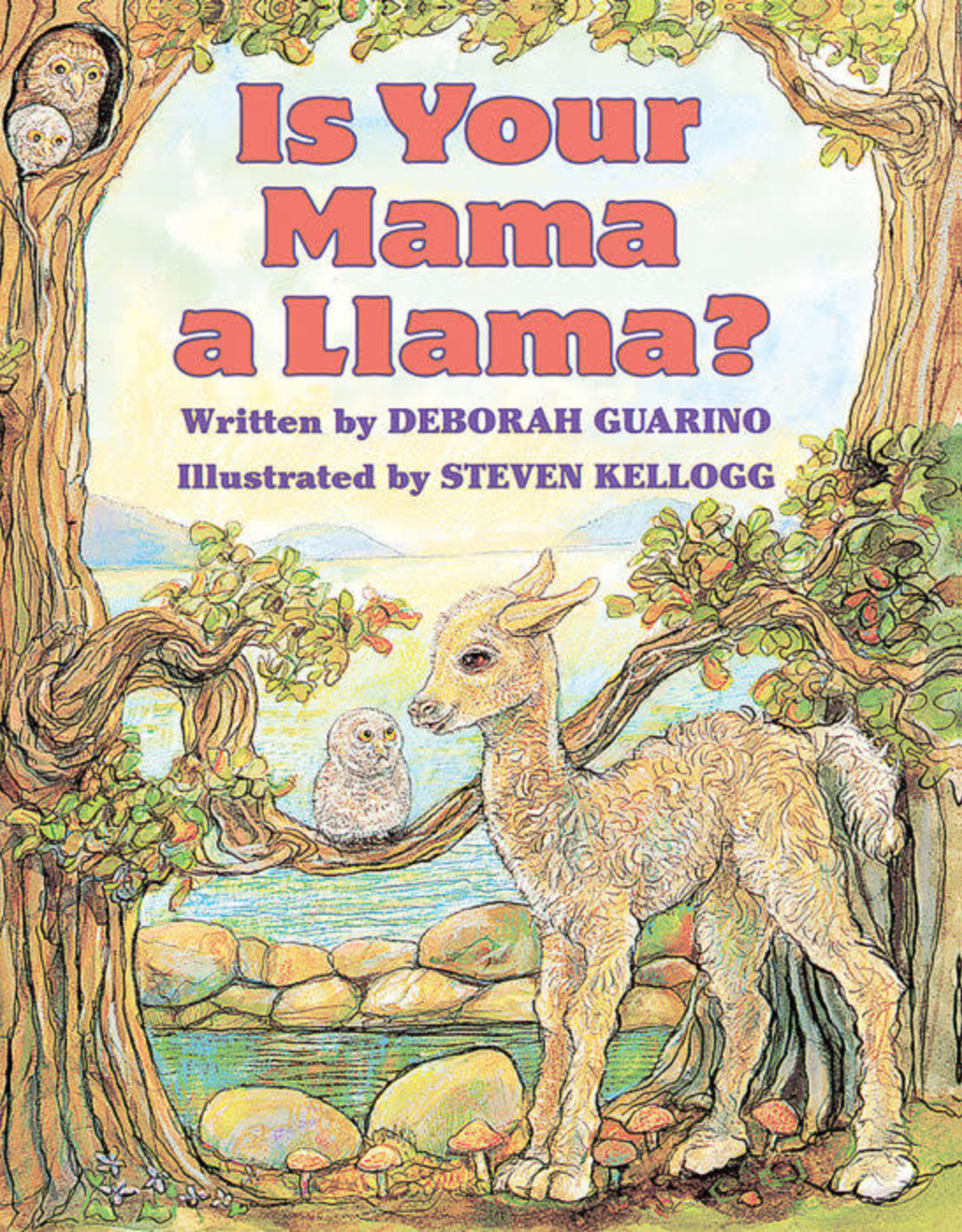 Scholastic IS YOUR MAMA A LLAMA BB