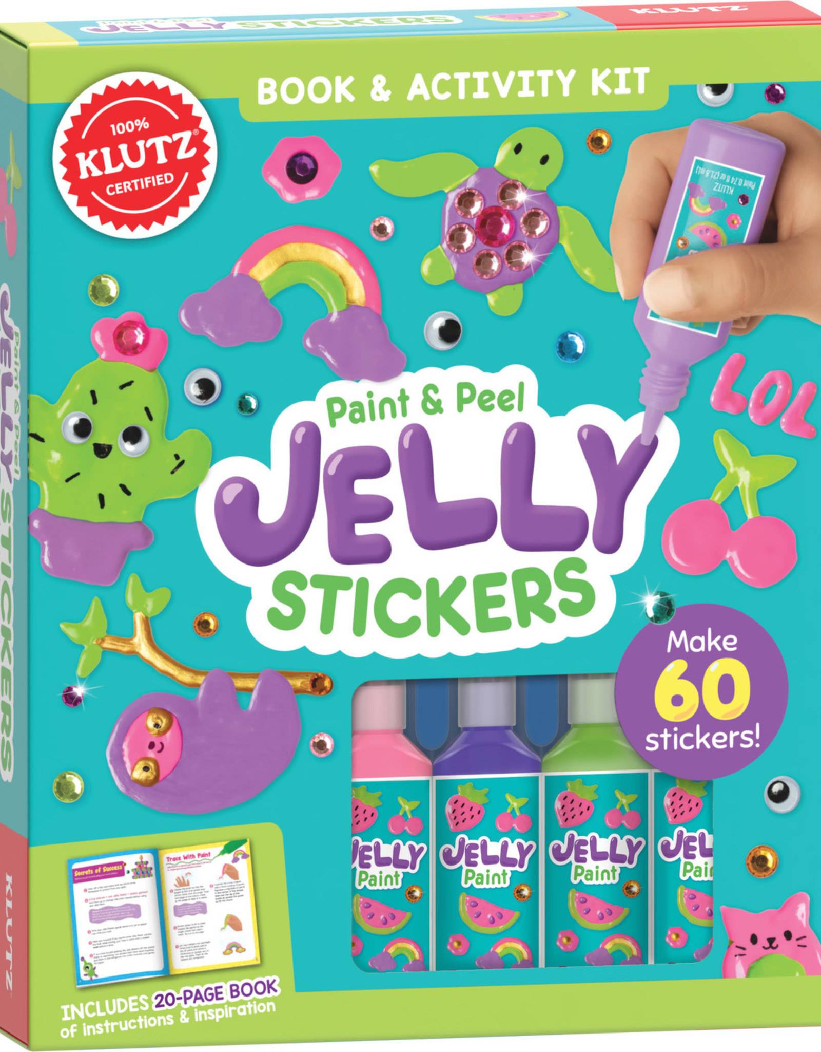 Klutz Klutz Paint & Peel Jelly Stickers