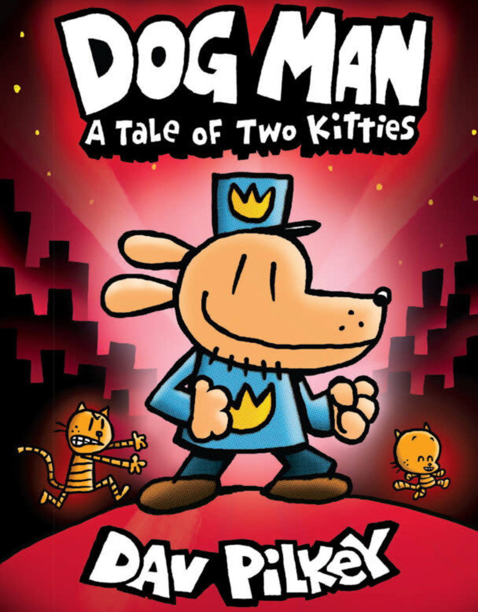 Scholastic Dog Man: A Tale of Two Kitties