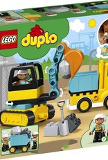 LEGO Lego Duplo Truck & Tracked Excavator