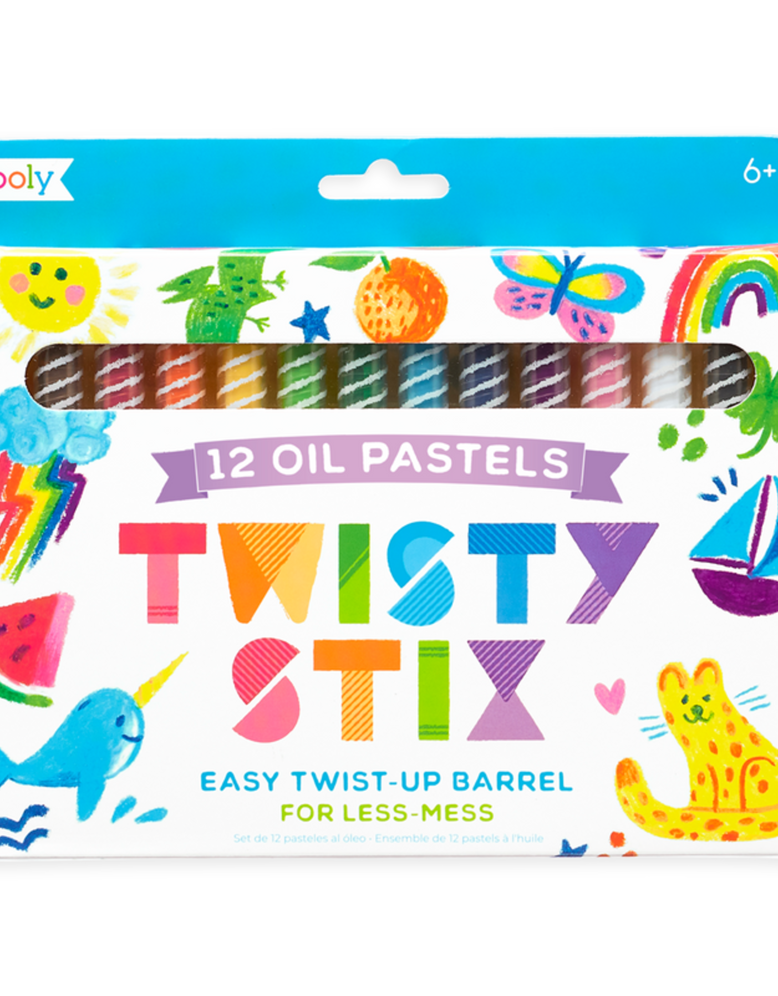 Ooly Ooly Twisty Stix Oil Pastels