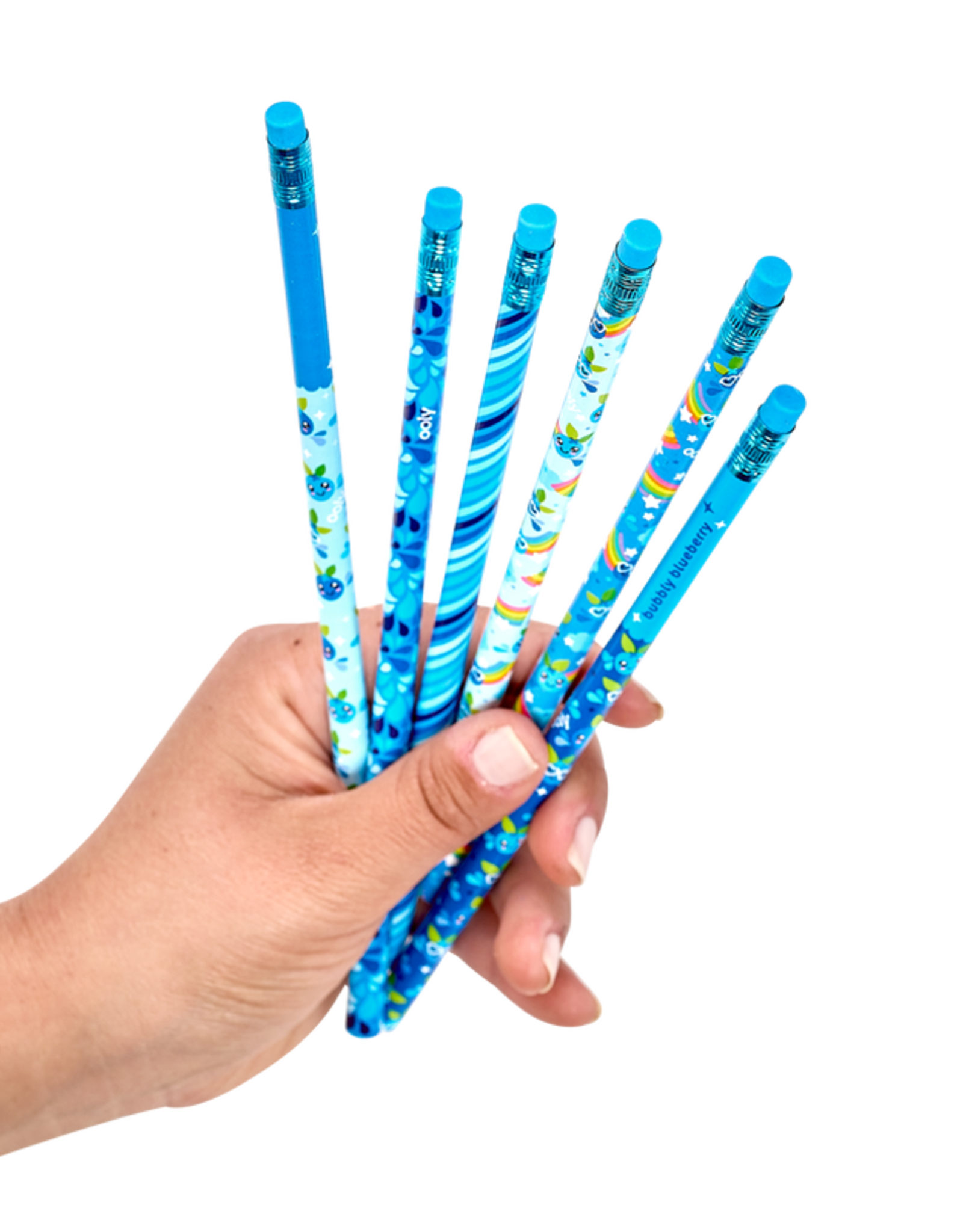 Ooly Ooly Lil Juicy Scented Blueberry Pencils 6pack
