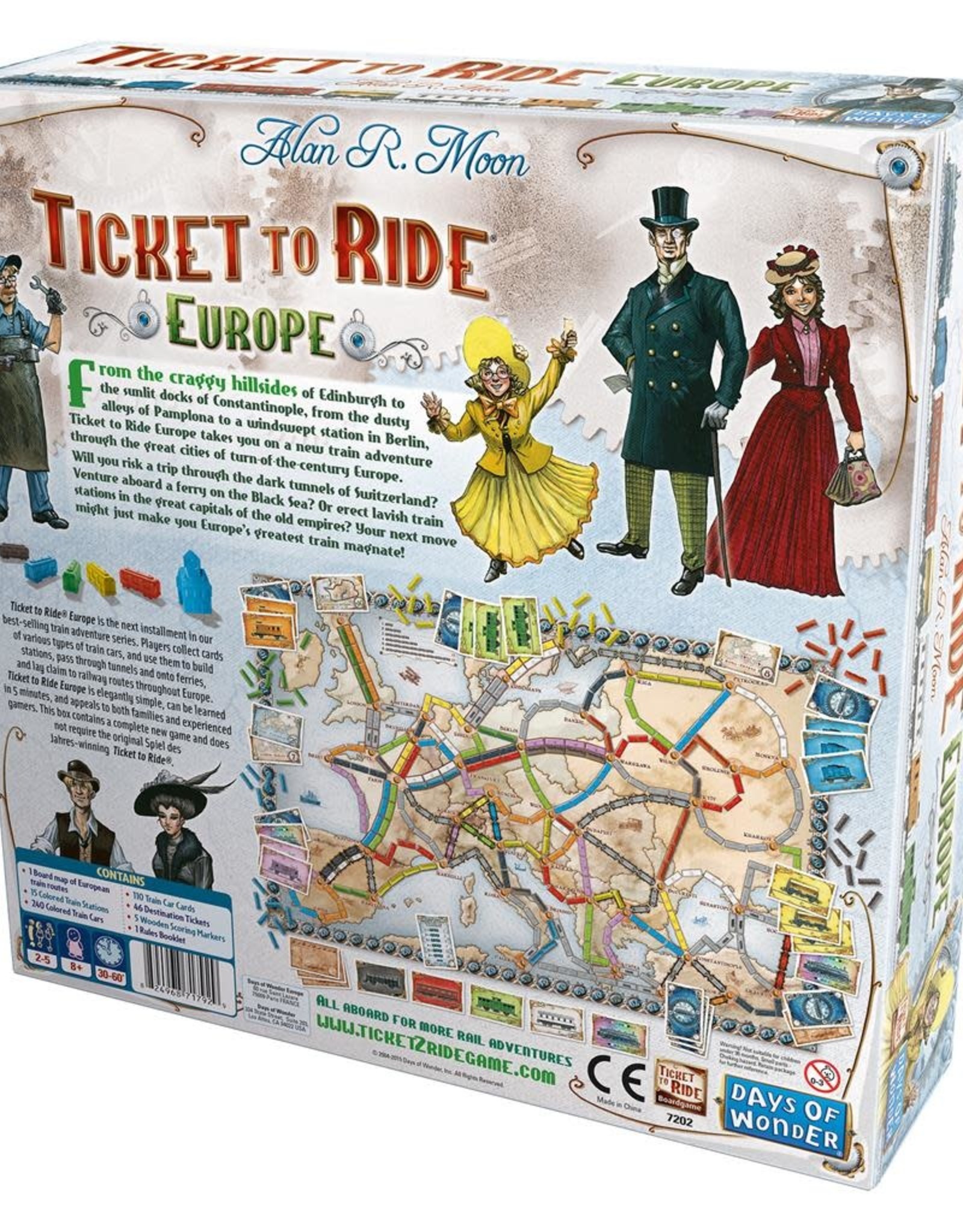 Asmodee Ticket to Ride: Europe