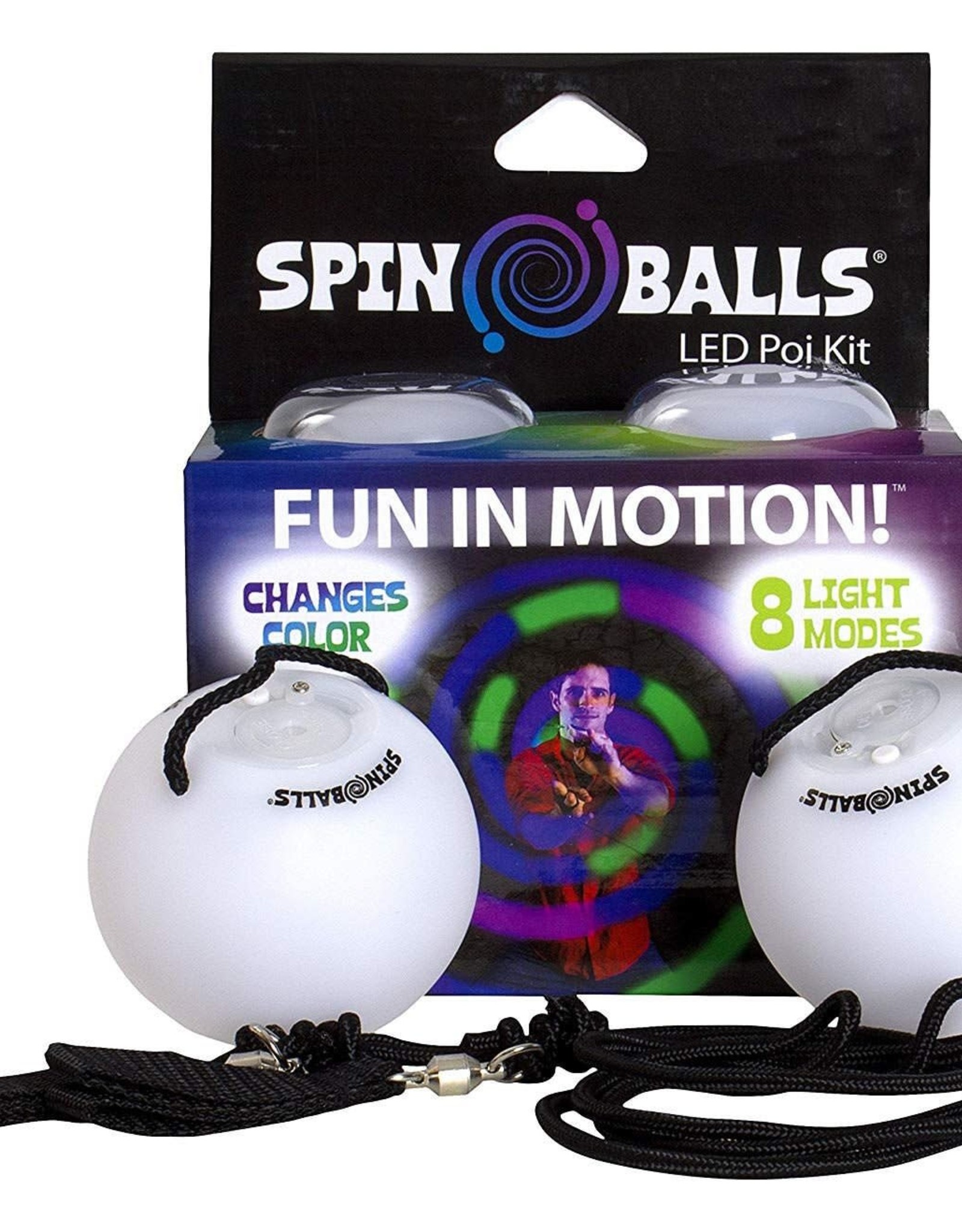 Fun In Motion Spinballs LED Poi