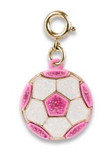 Charm It! Charm It! Gold Glitter Soccerball Charm